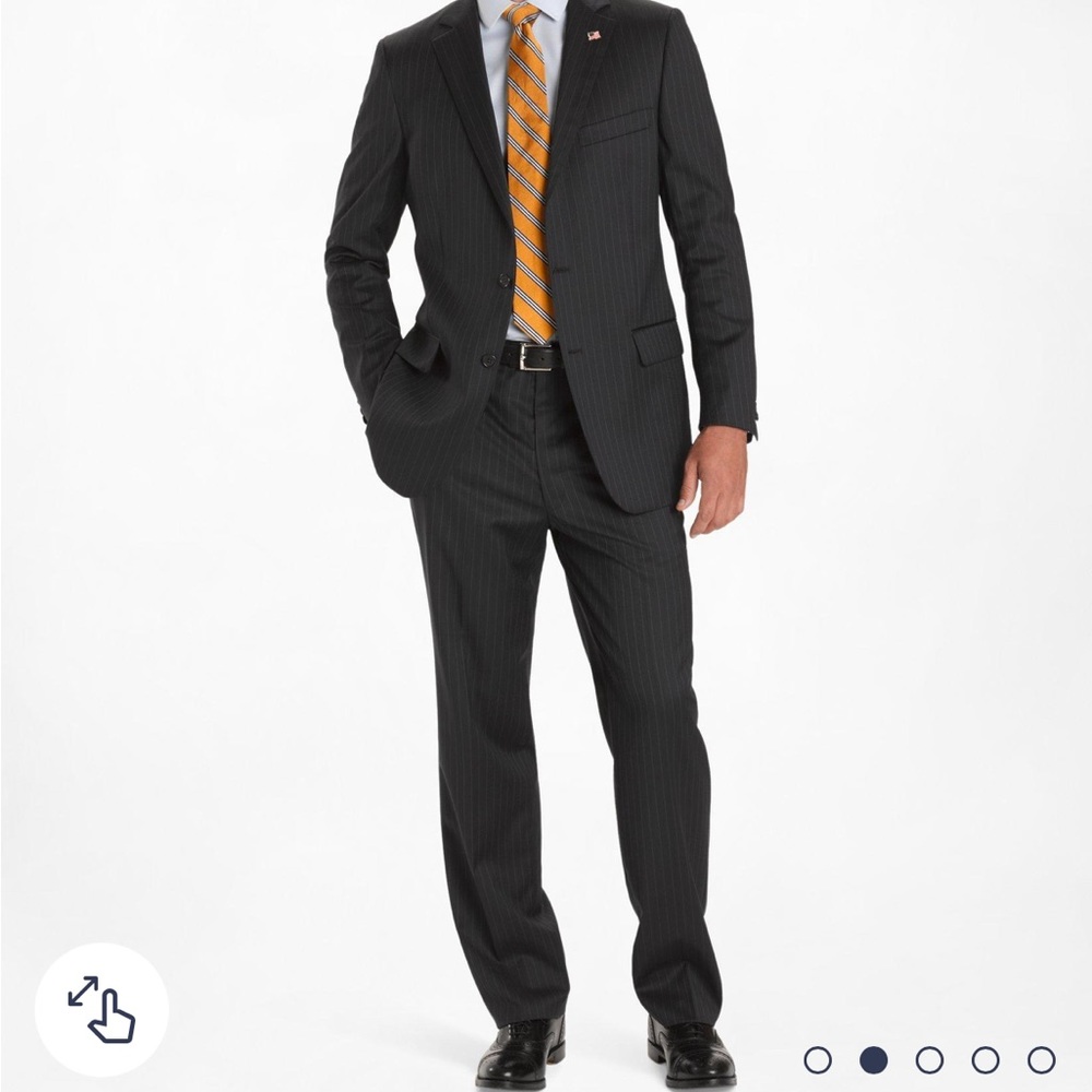 Brooks Brothers Fitzgerald Fit Grey Suit